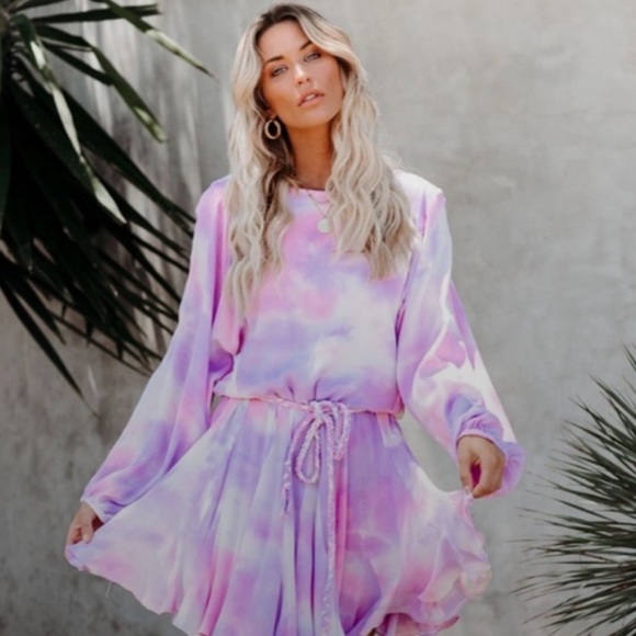Vici x Fate Tie Dye Dress - Picture 2 of 7